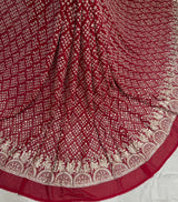 Georgette embroidery