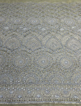 Net embroidery