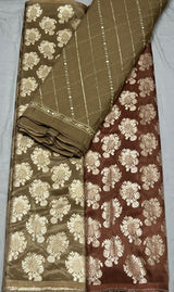 Pure dola silk banarsi