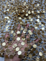 Pure zari cutwork