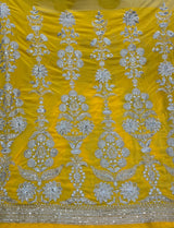 Georgette embroidery