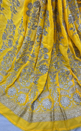 Georgette embroidery