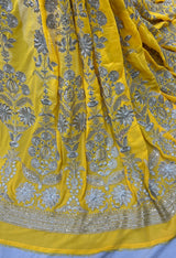Georgette embroidery