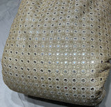 Zero sequence mirror embroidery