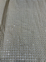 Zero sequence mirror embroidery
