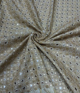 Zero sequence mirror embroidery
