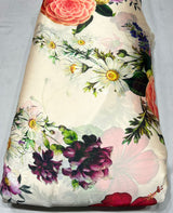 Satin georgette