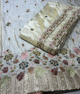 tissue multi border embroidery