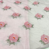 Pure crush mul chanderi