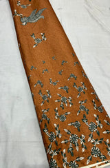 Tusser silk prints