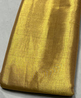 Pure plain Banarsi tissue