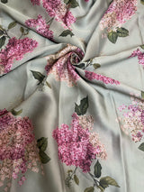 Satin georgette