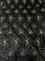 Linen aplic embroidery