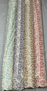 Cotton Cutwork Cruasia