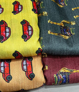 Semi raw silk