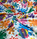Satin georgette