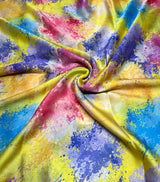 Satin georgette