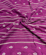 Pure viscose mul chanderi