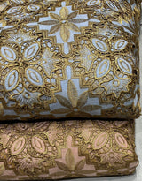 Crepe Zari cutwork