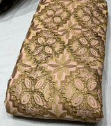 Crepe Zari cutwork