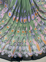 Zero sequence sheet embroidery