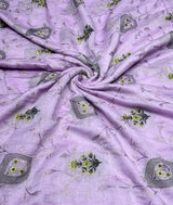 Pure silk mul chanderi
