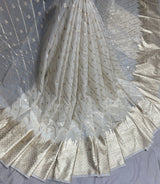 Pure handloom banarsi chanderi