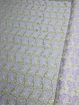 Crepe Cutwork Embroidery