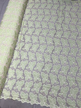Crepe Cutwork Embroidery