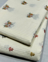 Pure cotton lurex