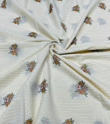 Pure cotton lurex