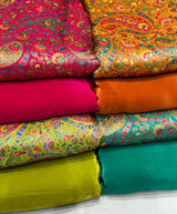Pure gajji silk jaccord
