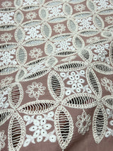 crepe cutwork