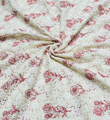 Pure cotton cutwork