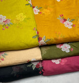 Pure silk mul chanderi