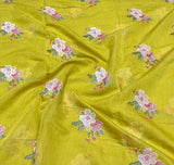 Pure silk mul chanderi