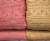 Pure silk mul chanderi