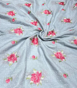 Pure silk mul chanderi