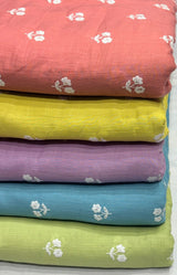 Pure viscose cotton linen