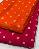 Crepe real zari jaccord