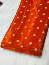 Crepe real zari jaccord