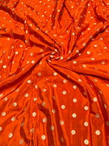 Crepe real zari jaccord