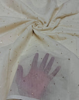 Pure viscose mul chanderi