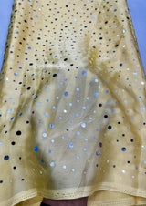 Satin georgette