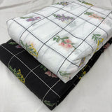 Pure viscose mul chanderi