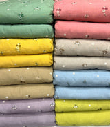 Pure viscose linen