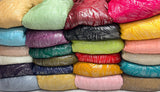 Satin georgette