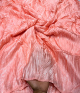 Satin georgette