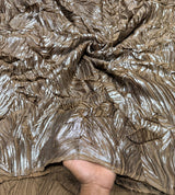 Satin georgette