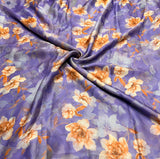 Satin georgette
